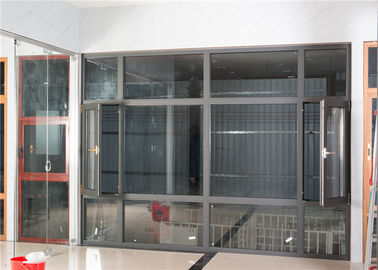 China Ventana de cristal plegable del marco de aluminio, aluminio anti Windows de desplazamiento del moho proveedor