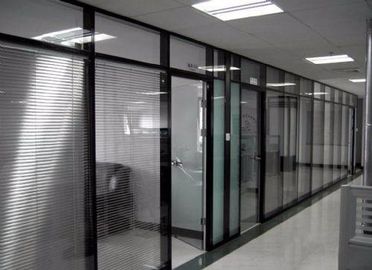 China Fire Retardant Aluminum Frame Glass Door Heat Insulation Easy Movement supplier