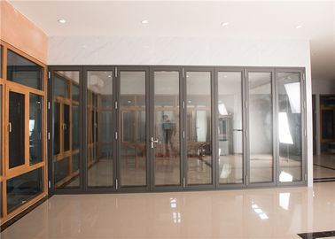 Rustproof Aluminium Frame Glass Window Powder Coated For Large Building supplier