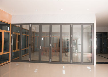 Rustproof Aluminium Frame Glass Window Powder Coated For Large Building supplier