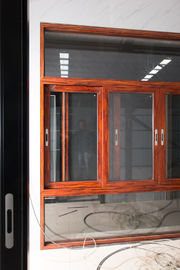 Horizontal Open Aluminium Window Frame With Glass Middle Grade Office Decoration supplier