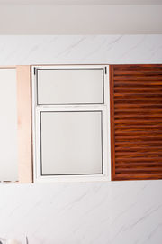 High Grade Villa Aluminum Glass Window Powder Coating 1.6mm Thickness supplier