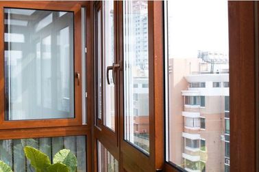 Bathroom Aluminium Tilt And Turn Windows Vertical / Horizontal Opening supplier