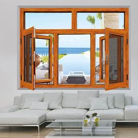 Powder Coating Aluminium Tilt And Turn Windows Rustproof For Residential supplier