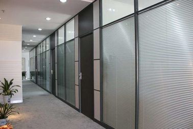 Decorative Aluminum Office Partition , Comfortable Aluminum Wall Partition supplier