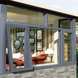 Commerical Building Aluminum Windows And Doors Horizontal Opening Pattern supplier