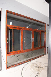 Residential Aluminum Windows And Doors With Double Tempered Glass 4mm supplier