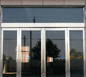 Residential Aluminum Windows And Doors With Double Tempered Glass 4mm supplier