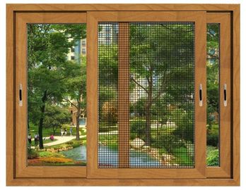 Residential Aluminum Windows And Doors With Double Tempered Glass 4mm supplier