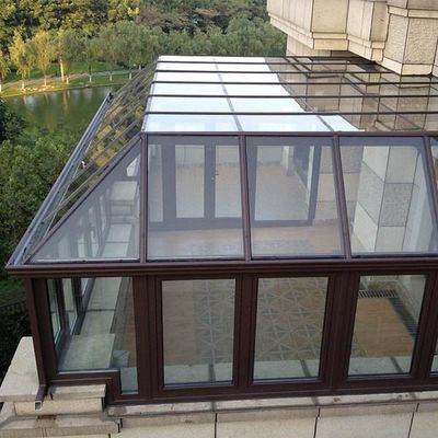 Ελεύθερο να αντιπροσωπεύσει Sunroom αλουμινίου Sunroof το σπίτι Wintergarden/γυαλιού