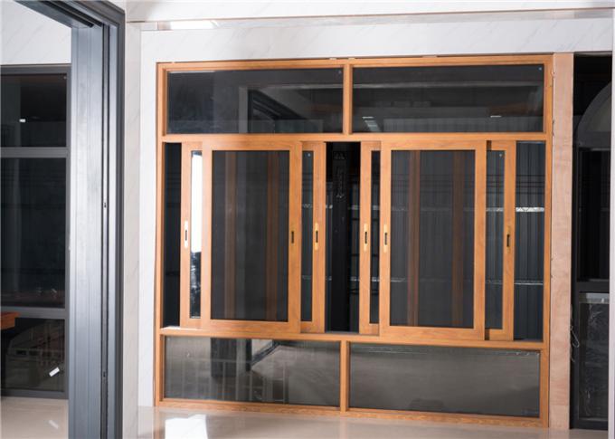 Anodizing Aluminium Frame Fixed Glass Window And Doors Air Proof Flush ...